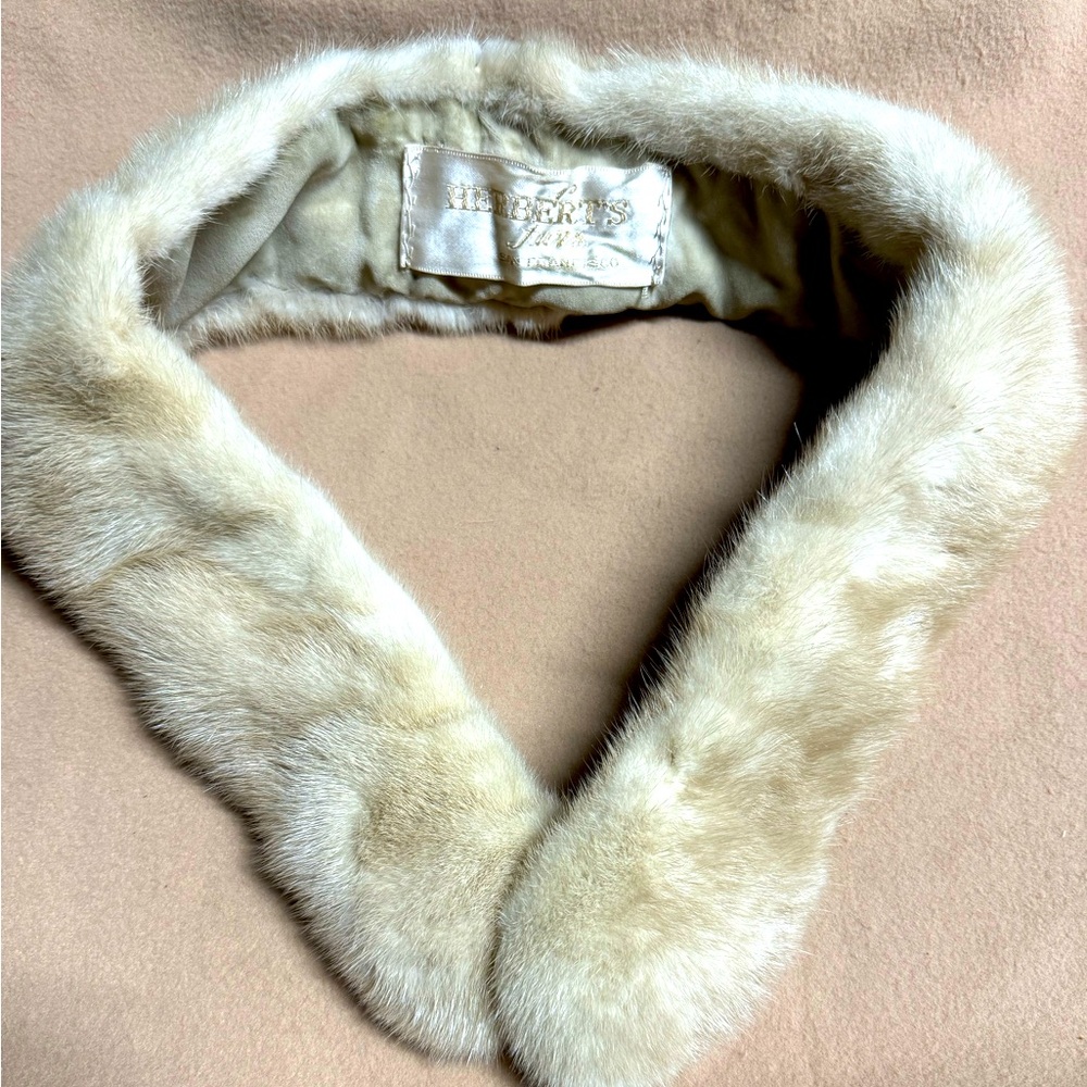 Vintage stole, Herbert’s furs, San Francisco